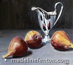 Figs With Silver Cream Jug